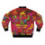 Cream Disraeli Gears Album Bomber Jacket with Vintage Graphic Design - Back