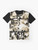 Guernica 1937 vintage-inspired graphic t-shirt featuring the iconic painting by Pablo Picasso - Flat lay