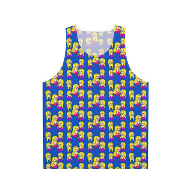 Faces of Lola Big Mouth Netflix Cartoon Unisex Tank Top - nerdoutloudpod