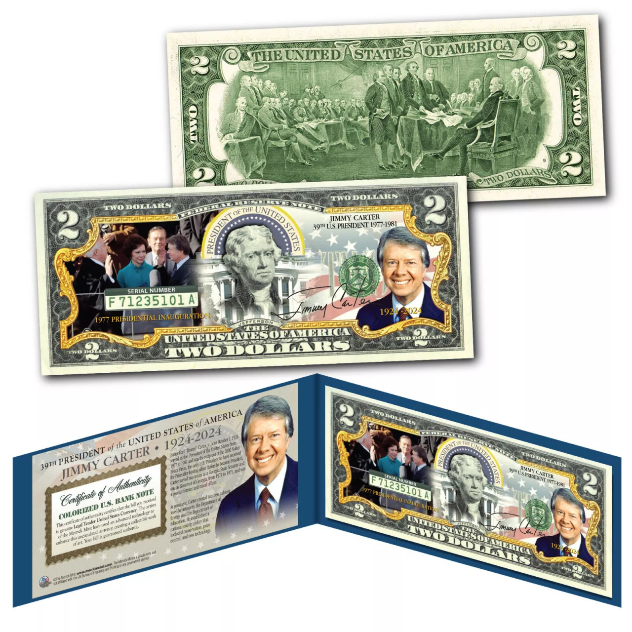 Real Marilyn Monroe ~ U.S. Legal Tender Collectible Two Dollar Bill