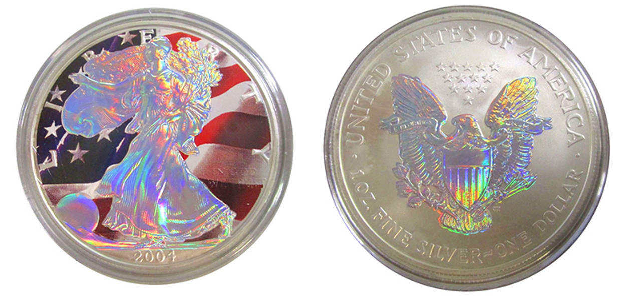 AMERICAN SILVER EAGLE COLOR 2023 1 oz Colorized Pure Silver Coin