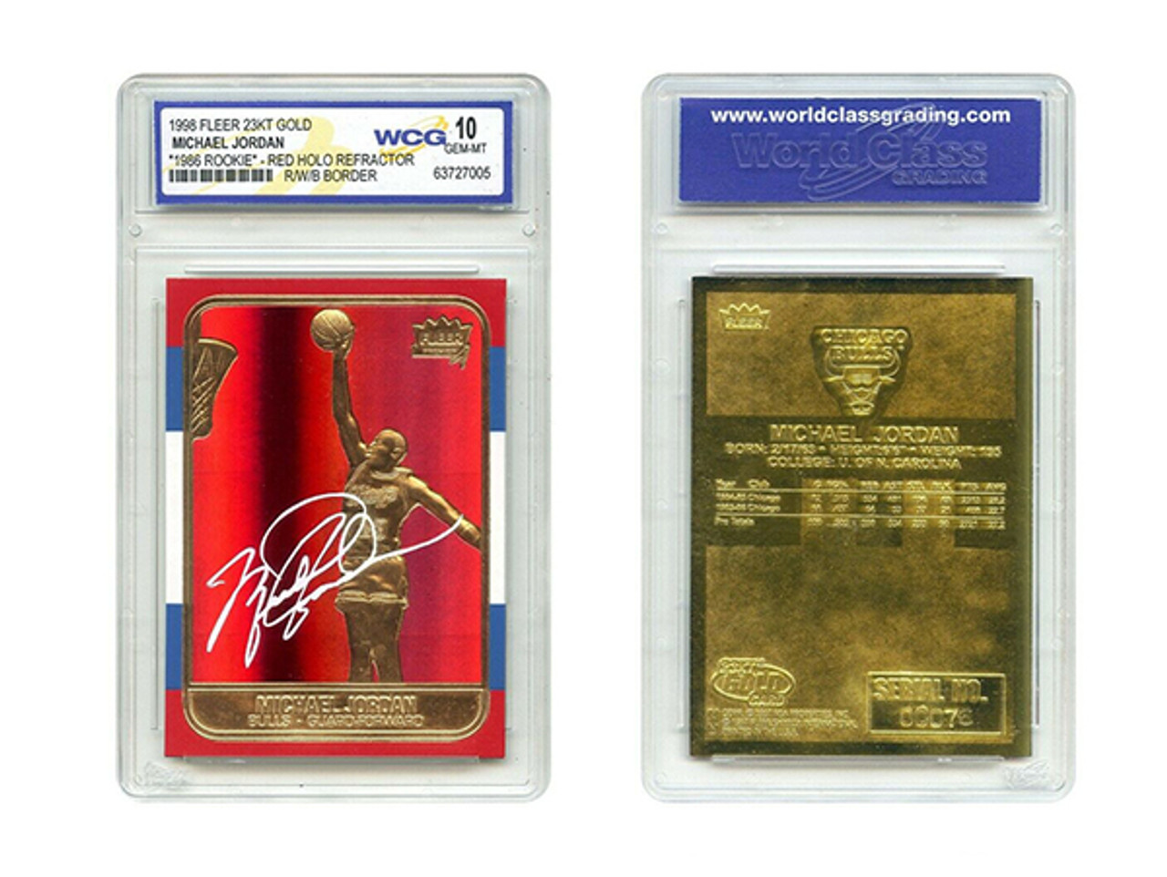 Michael Jordan Autographed 25th Anniversary 1998 Championship