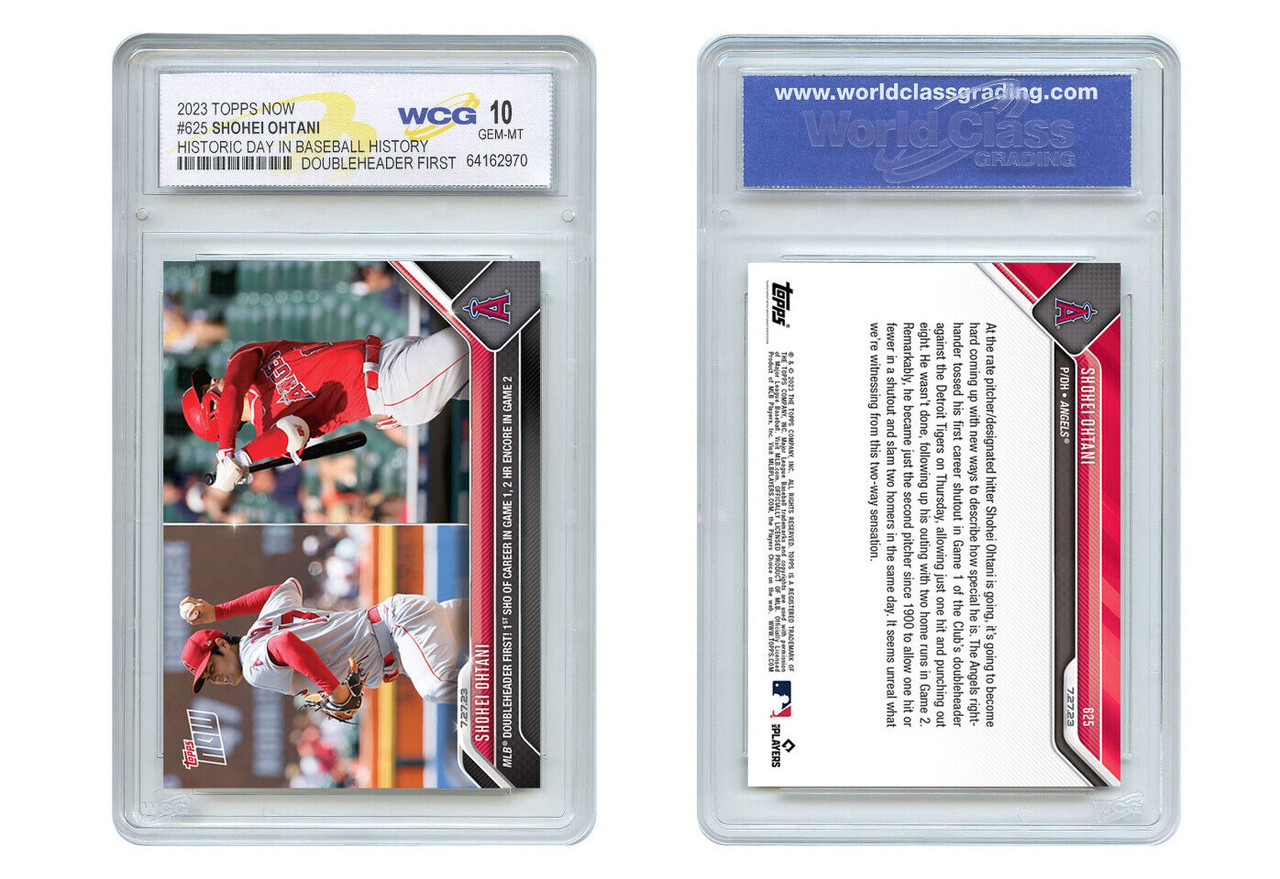 2023 MLB Topps Now SHOHEI OHTANI Historic Doubleheader Card