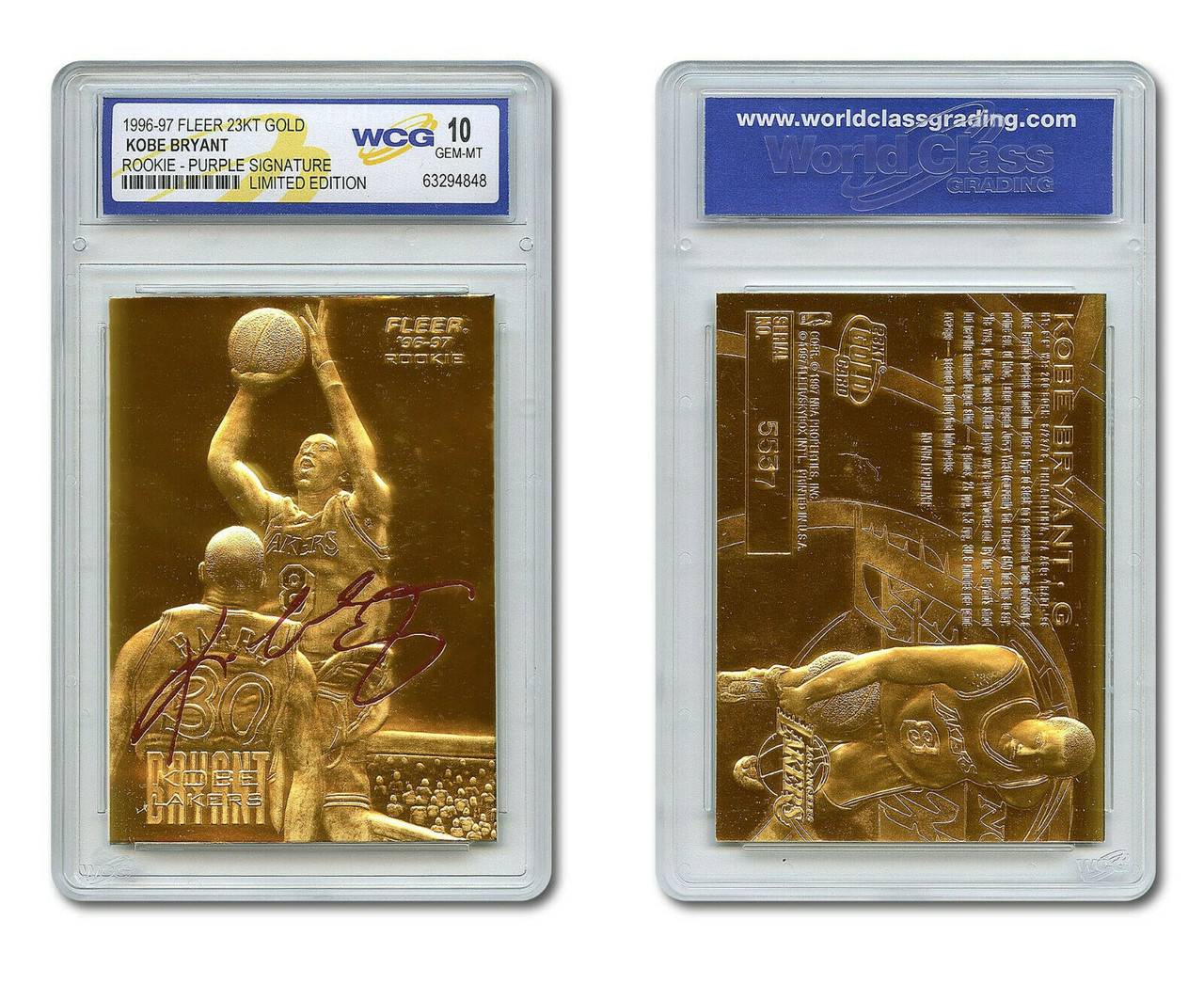 kobe bryant rookie card 10