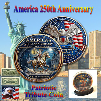 America 250 1 Oz. Tribute Coin - Paul Revere