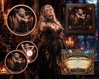 Myths, Fantasies & Legends "Gothic Elegance" 1 Oz. Pure Copper Coin with Case