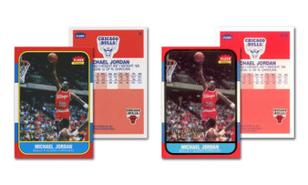 1996 Michael Jordan Fleer Set of 2  Rookie Cards Decade #4 & Ultra #U4