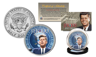 John F. Kennedy JFK100 Celebration 2017 JFK Half Dollar Presidential Seal