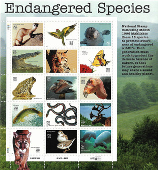 1996 #3105 Endangered Species