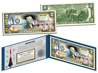 NASA Space Shuttle Missions – Set Of 6 Genuine Legal Tender U.S. $2 Bills