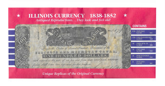 Republic of Texas Currency Reproductions 1838-1841