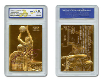 Tom Brady 2000 Fleer Ultra 23K Gold Rookie Card Refractor