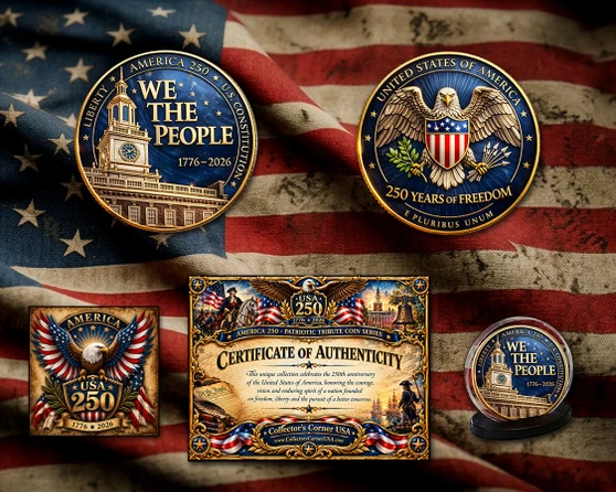 America 250 1 Oz. Tribute Coin - We The People