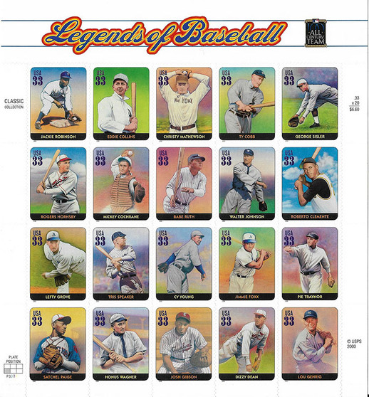 2000 #3408 Legends Of Baseball