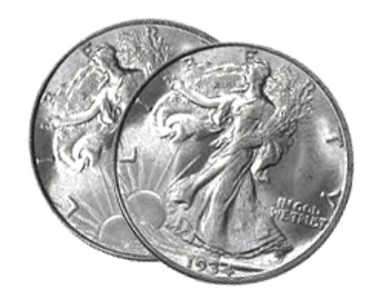 2-Headed Walking Liberty Half Dollar