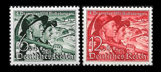 1938 Sudentenland #684-685 MH