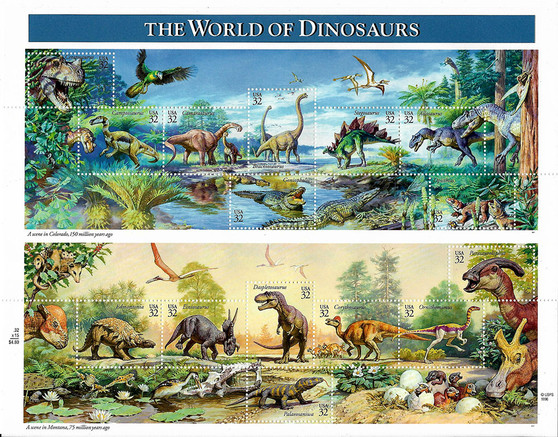 1997 #3136 The World Of Dinosaurs