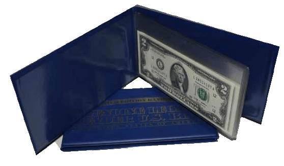 Currency Portfolio Album for 10 Bills