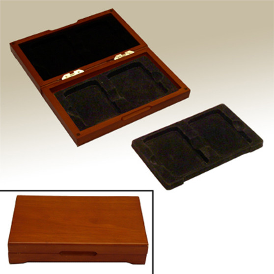 Heirloom Coin Display Box Model 78049 for 4 Slabs