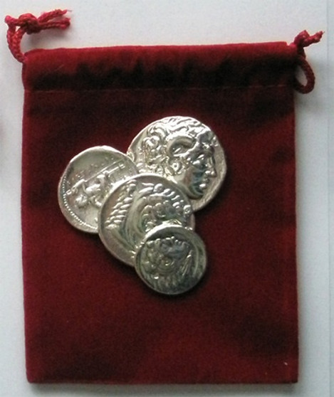 Alexander The Great - Silver Edition Set in Velvet Pouch