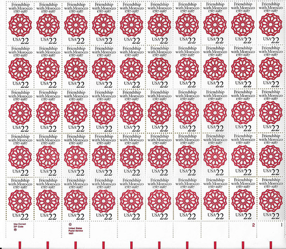 1987 #2349 U.S. - Morocco Diplomatic Relations