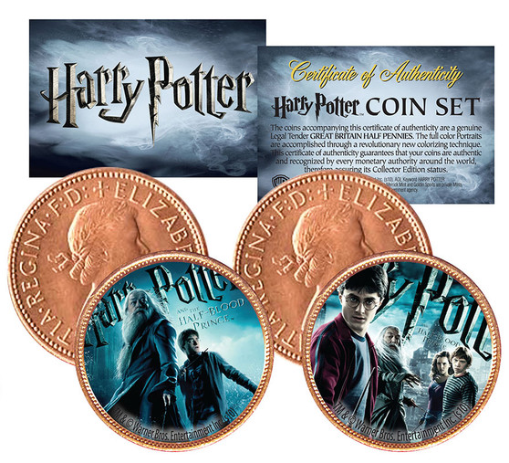 Harry Potter Half-Blood Prince 2 Coin Set