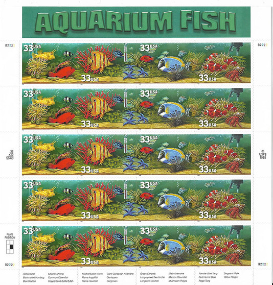 1999 #3317 Aquarium Fish