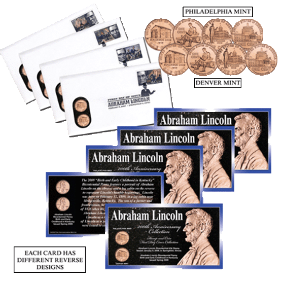 Lincoln First Day Cover Collection