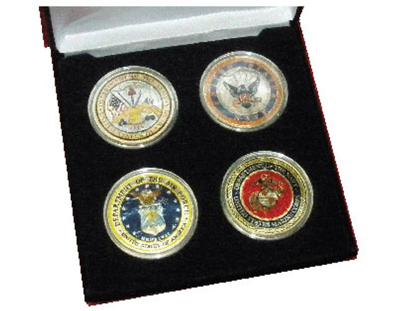Armed Forces Silver Eagle Tribute Set