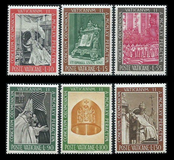 Vatican City 1966 Stamps #439-444 MNH