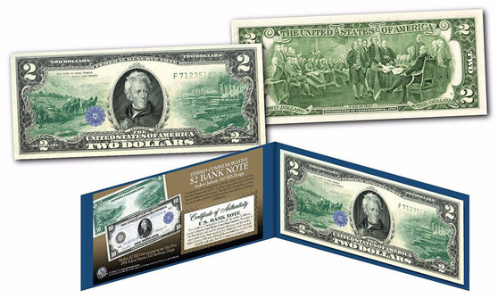1914 Series $10 Andrew Jackson Design Hybrid New Modern $2 Bill