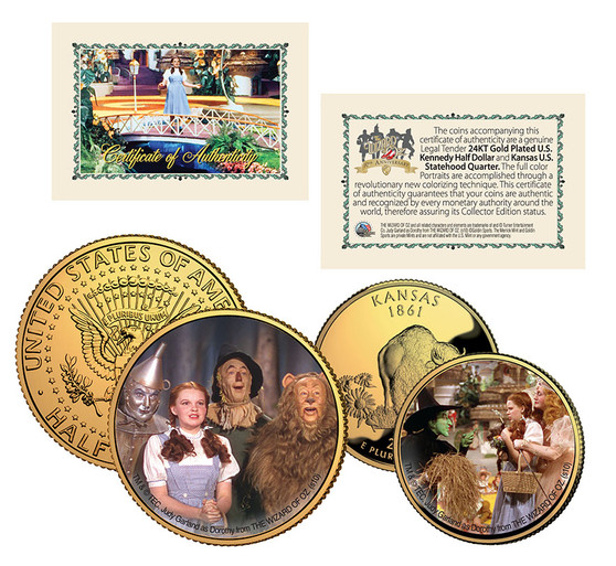 70th Anniversary of The Wizard of Oz - 2 Coin Set