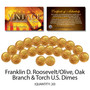 Franklin D. Roosevelt 24K Gold Plated Dimes - QTY 20