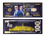 Set of 3 2024 Trump / Vance Black Gold $100 Novelty Bills
