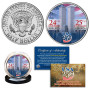 WORLD TRADE CENTER 9/11 24th-25th Anniversary JFK Half Dollar AMERICA 250
