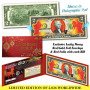 2026 Chinese New Year Genuine $2 Bill YEAR OF THE HORSE Red Hologram LTD 2,026