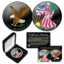 2026 Dual BLACK RUTHENIUM COLORIZED 2-Sided 1 Troy Oz. Silver Eagle Coin w/Box