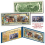 America 250 Anniversary Spirit of 1776 Genuine Stamps + July 4th USA250 $2 Bill