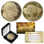 2026 USA 250 24K Gold Clad $50 AMERICAN BUFFALO Indian TRIBUTE PROOF Coin w/ Box