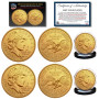 2026 P&D MINT 24K GOLD Plated Emerging Liberty Dime 2 Coin Set BU America 250
