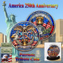 America 250 1 Oz. Tribute Coin - Gold Eagle 250 & Liberty Bell