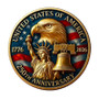 America 250 1 Oz. Tribute Coin - Gold Liberty Eagle Bell