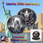 America 250 1 Oz. Tribute Coin - Liberty & Eagle Emblem