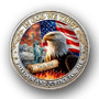 America 250 1 Oz. Tribute Coin - Patriotic Eagle & Sword