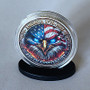 America 250 1 Oz. Tribute Coin - Patriotic Fire Eagle