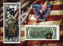America 250 Mt. Rushmore Colorized & Liberty Signed $2 Bill