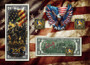 America 250 Fife & Drum Corps Colorized & Liberty Signed $2 Bill