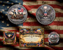 America 250 1 Oz. Tribute Coin - Crossing The Delaware
