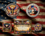 America 250 1 Oz. Tribute Coin - Patriotic Eagle & Sword