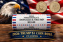 President Donald J. Trump 2026 $1 Coin Roll - 25 Coins